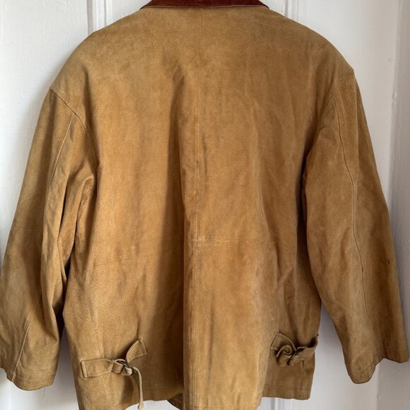 Vintage Orvis Barn Jacket Suede - Size L - Picture 4 of 7